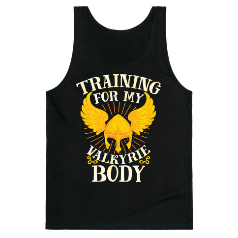 Training for My Valkyrie Body Tank Top