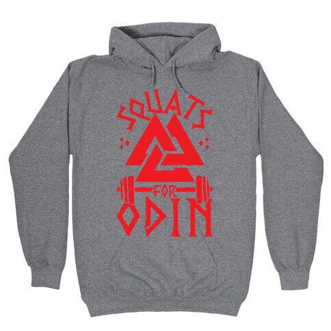 Squats For Odin Hooded Sweatshirt