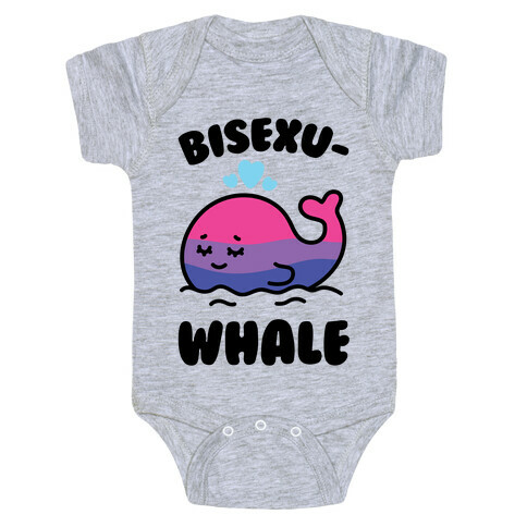 Bisexu-WHALE Baby One-Piece