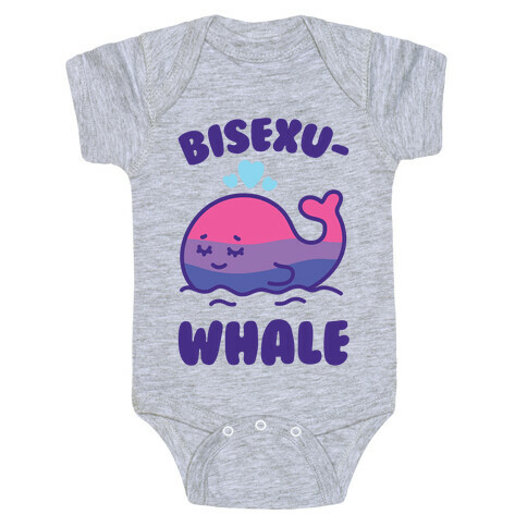 Bisexu-WHALE Baby One-Piece