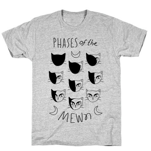 Phases Of The Mewn T-Shirt