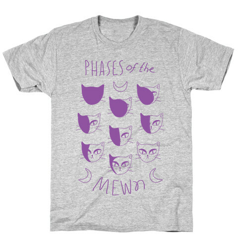 Phases Of The Mewn T-Shirt