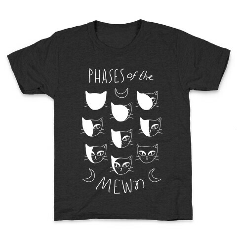 Phases Of The Mewn Kids T-Shirt
