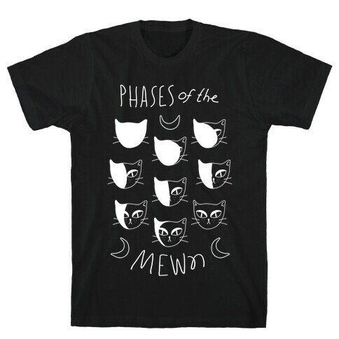 Phases Of The Mewn T-Shirt