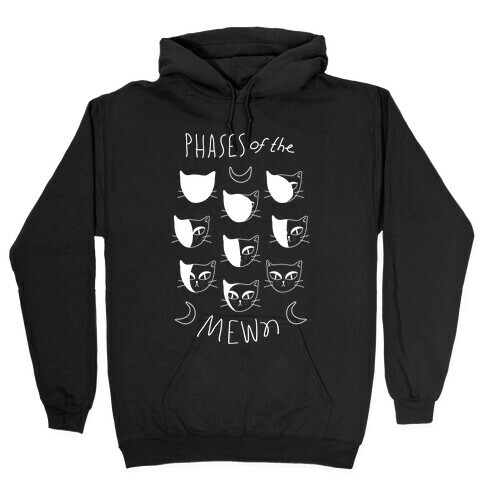 Phases Of The Mewn Hooded Sweatshirt