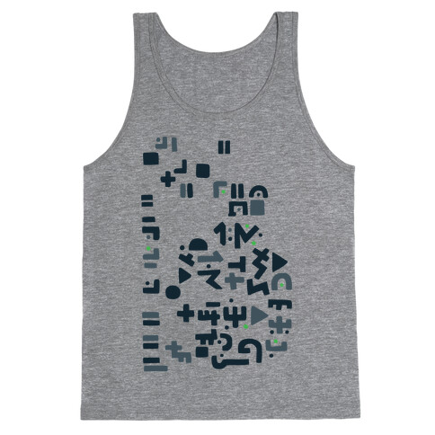 Alien Writing Tank Top