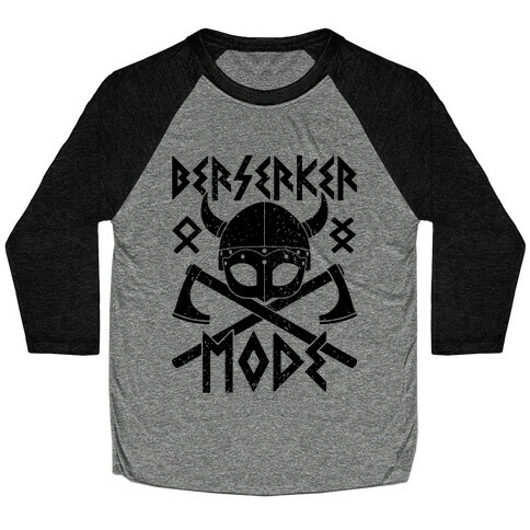 Berserker Mode Baseball Tee