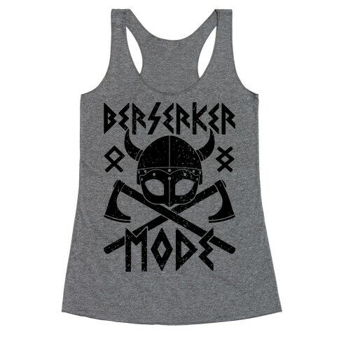 Berserker Mode Racerback Tank Top