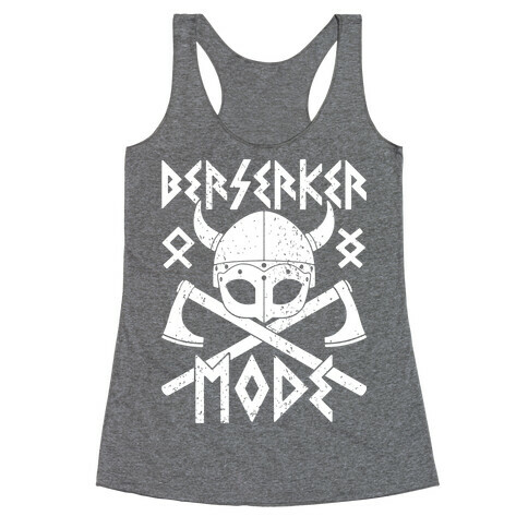 Berserker Mode Racerback Tank Top