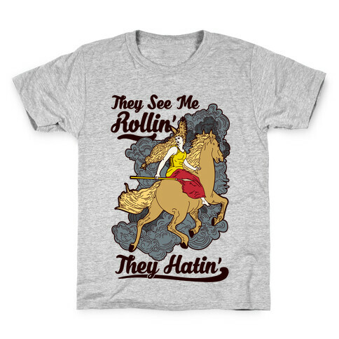 They See Me Rollin' They Hatin' Valkyrie Kids T-Shirt