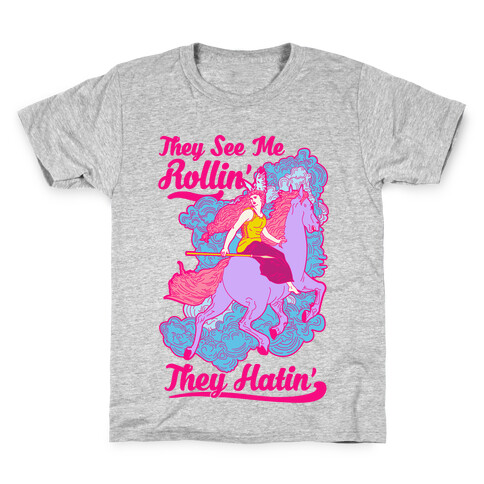 They See Me Rollin' They Hatin' Valkyrie Kids T-Shirt