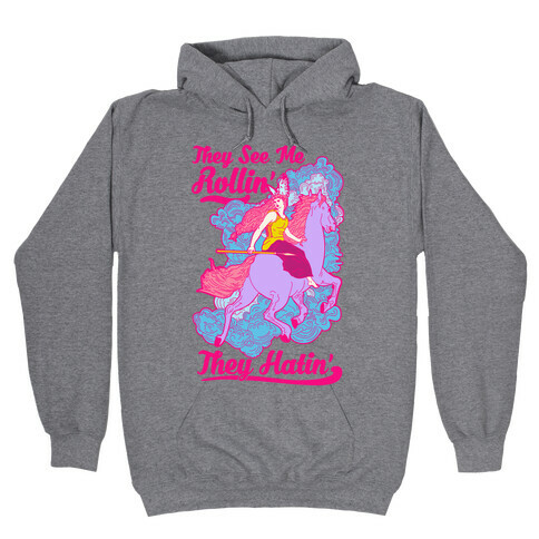 They See Me Rollin' They Hatin' Valkyrie Hooded Sweatshirt