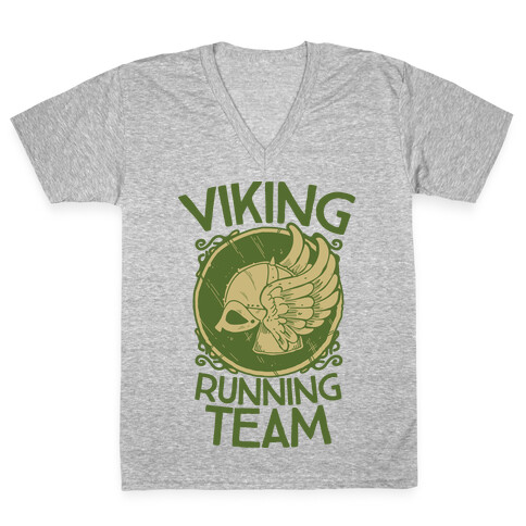 Viking Running Team V-Neck Tee Shirt