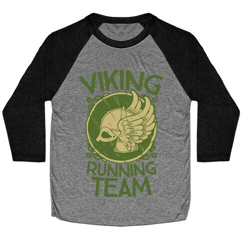 Viking Running Team Baseball Tee