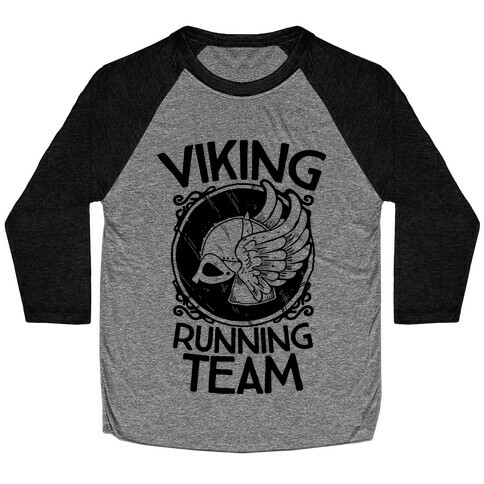 Viking Running Team Baseball Tee