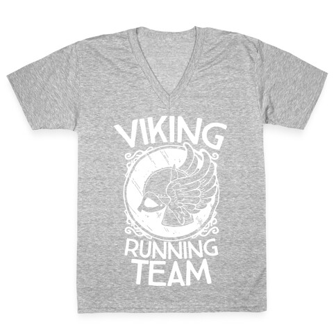 Viking Running Team V-Neck Tee Shirt