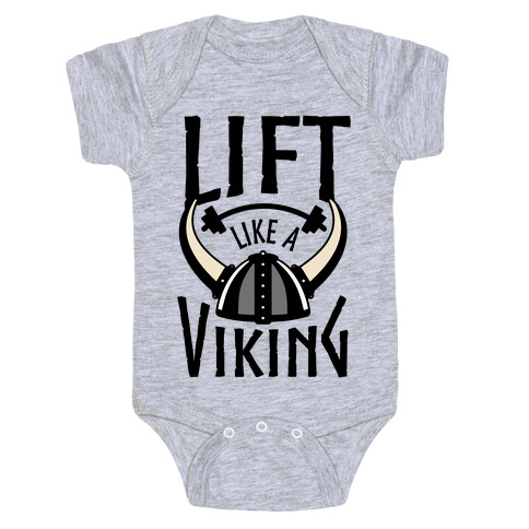 Lift Like A Viking Baby One-Piece