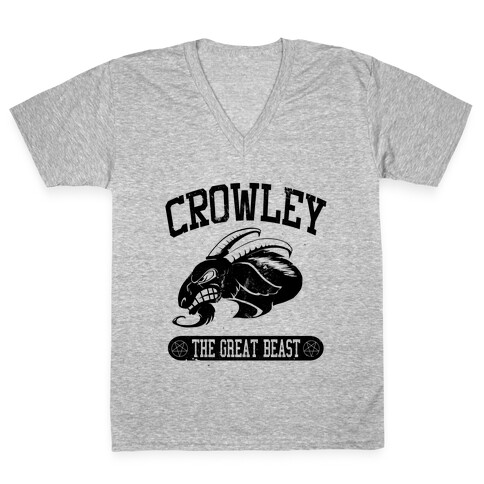 Crowley High School V-Neck Tee Shirt