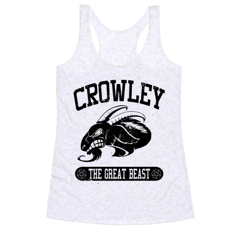 Crowley High School Racerback Tank Top