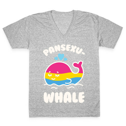 Pansexu-WHALE V-Neck Tee Shirt