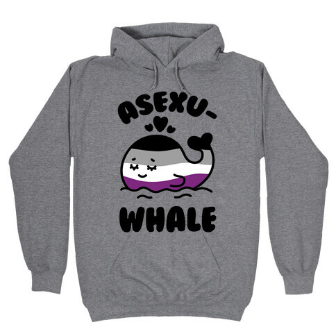 Asexu-WHALE Hooded Sweatshirt