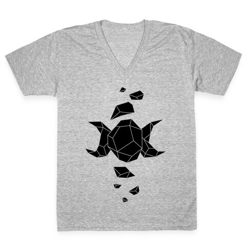 Crystal Triple Goddess V-Neck Tee Shirt