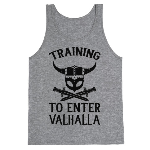 Training To Enter Valhalla Tank Top