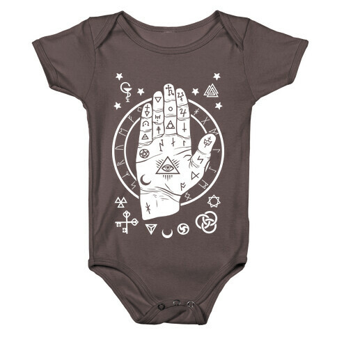 Occult Hand Baby One-Piece