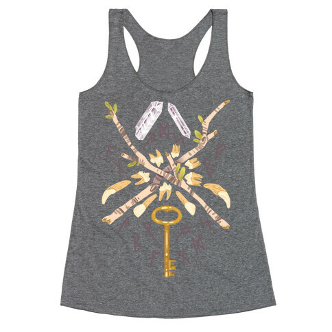 Occult Divination Collection Racerback Tank Top