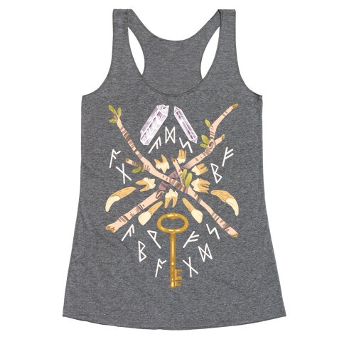 Occult Divination Collection Racerback Tank Top