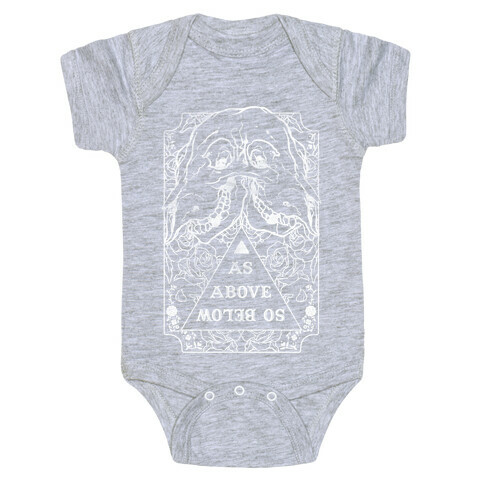 As Above So Below Baby One-Piece