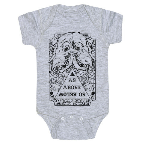 As Above So Below Baby One-Piece
