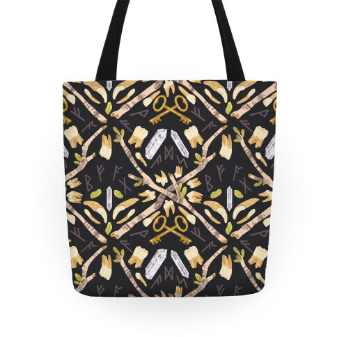 Occult Divination Pattern Tote