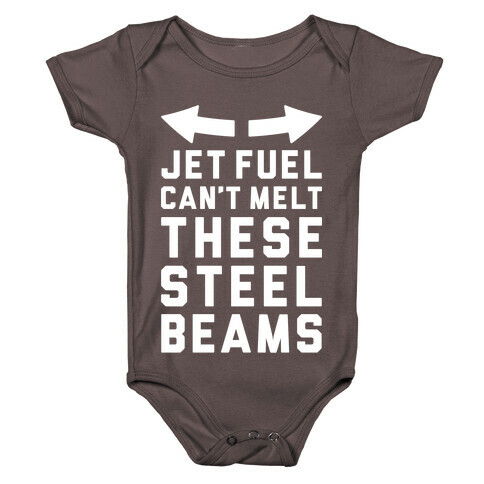 Jet Fuel Can't Make These Steel Beams Baby One-Piece
