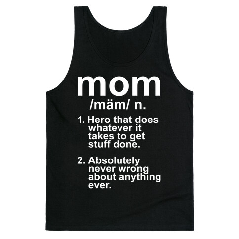 Mom Definition Tank Top