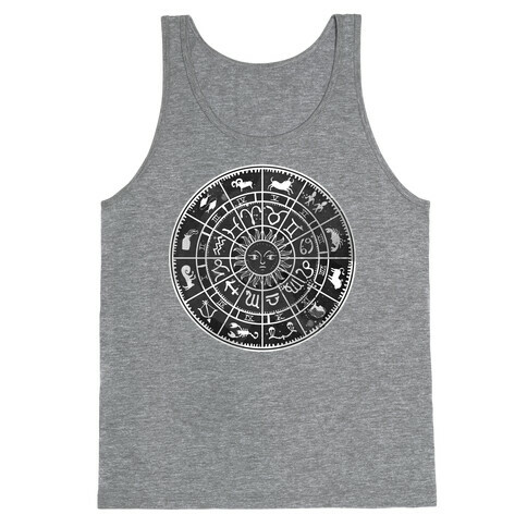 Zodiac Calendar Tank Top