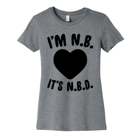 I'm N.B., It's N.B.D. Womens T-Shirt