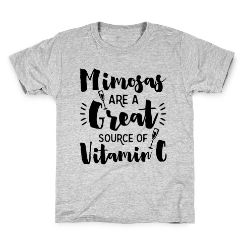 Mimosas Are A Great Source Of Vitamin C Kids T-Shirt