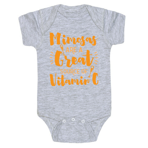 Mimosas Are A Great Source Of Vitamin C Baby One-Piece