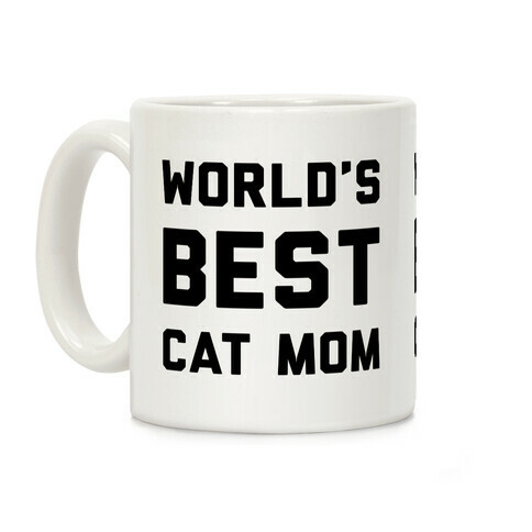 World's Best Cat Mom Coffee Mug