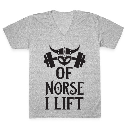 Of Norse I Lift V-Neck Tee Shirt