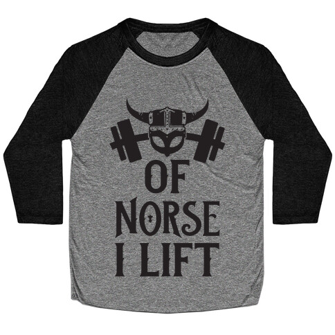 Of Norse I Lift Baseball Tee