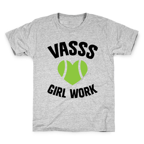 VASSS Girl Work Kids T-Shirt