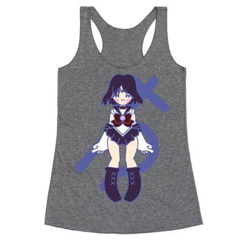 Pretty Guardian: Saturn Racerback Tank Top