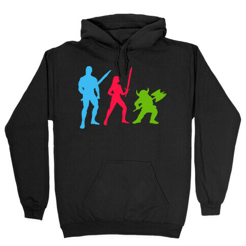 Golden Axe Minimal Hooded Sweatshirt