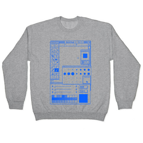 Photoshop Pixel Tools Pullover