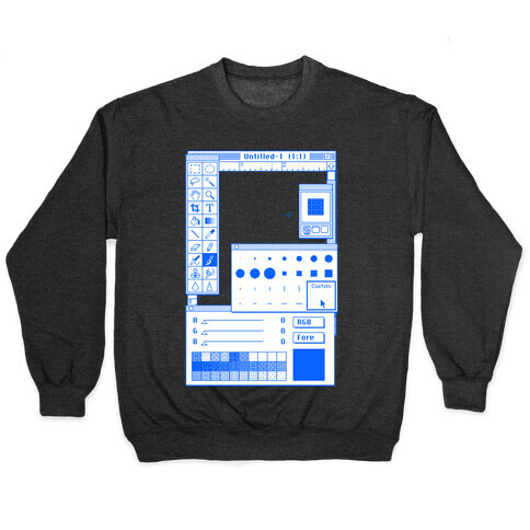 Photoshop Pixel Tools Pullover