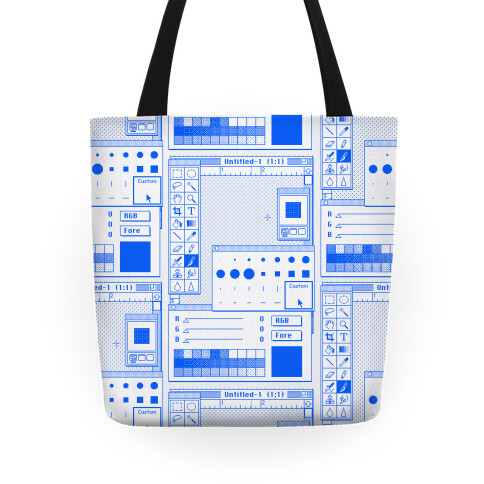 Photoshop Pixel Tools Tote