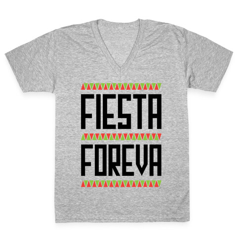 Fiesta Foreva V-Neck Tee Shirt