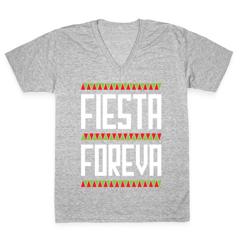 Fiesta Foreva V-Neck Tee Shirt